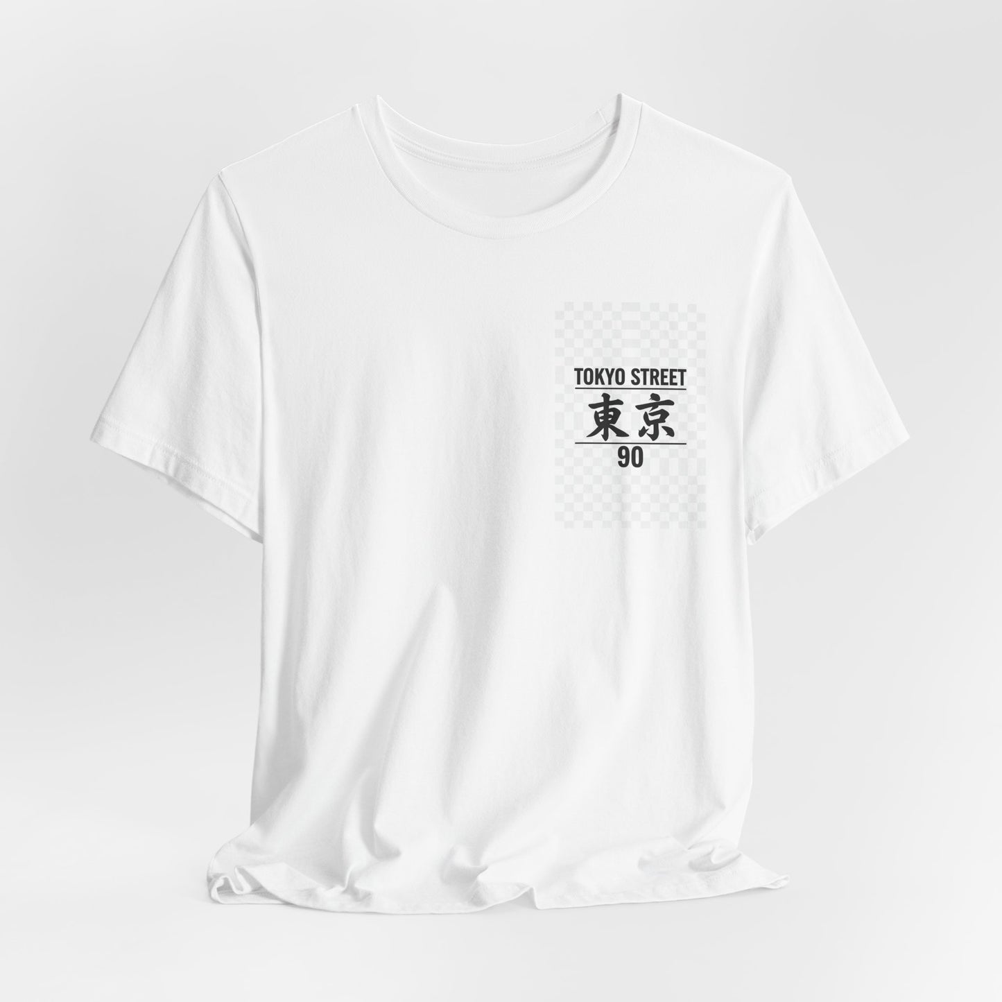 Tokyo Street Pocket Tee — Japanese Kanji Graphic T-Shirt